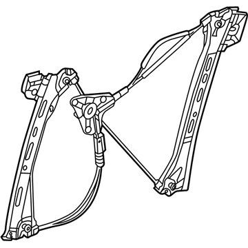 Mercedes-Benz 231-720-04-46 Window Regulator