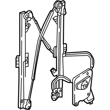 2013 Mercedes-Benz G550 Window Regulator - 463-720-16-46