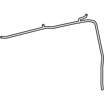 Mercedes-Benz 463-780-16-00 Drain Hose