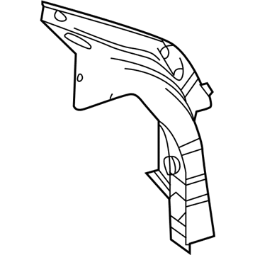 Mercedes-Benz 292-640-19-00 Rear Body Reinforcement