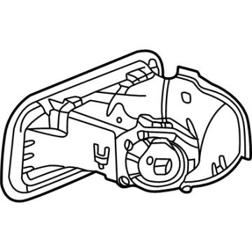 Mercedes-Benz 297-830-41-03 HOUSING, AIR INTAKE