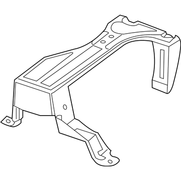 Mercedes-Benz 204-545-53-40 Control Module Bracket