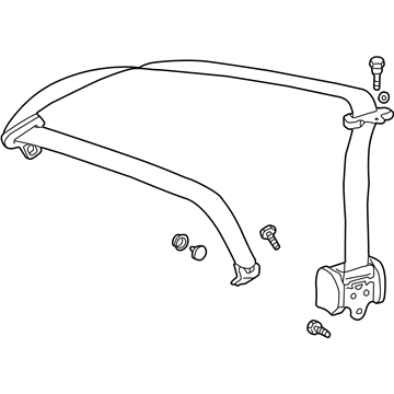 Mercedes-Benz 208-860-21-85-7D50 Lap & Shoulder Belt