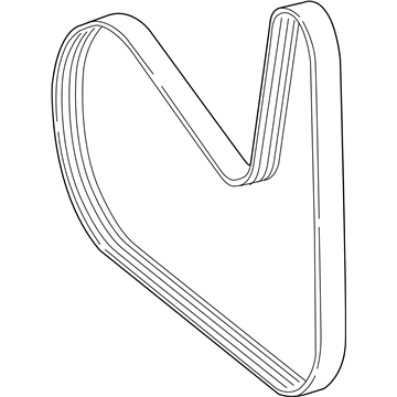 2016 Mercedes-Benz GL450 Drive Belt - 003-993-85-96