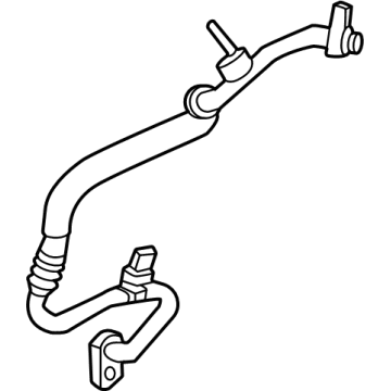 Mercedes-Benz 223-830-61-05 Suction Line