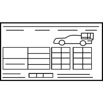 Mercedes-Benz 253-584-14-12 Tire Info Label