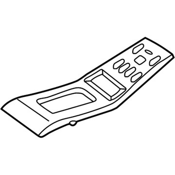 Mercedes-Benz 163-680-12-36 Trim Plate