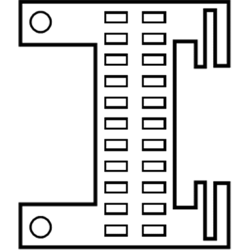 2012 Mercedes-Benz S550 Fuse Box - 221-545-06-01