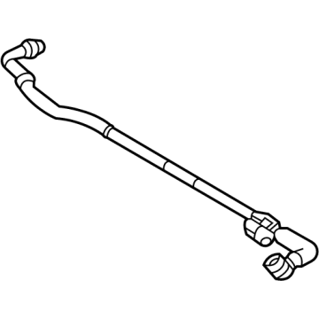 Mercedes-Benz 167-500-76-02 COOLANT LINE