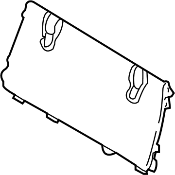 Mercedes-Benz 230-690-04-49-9C83 Partition Panel