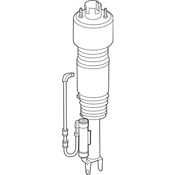 2007 Mercedes-Benz CLS550 Shock Absorber - 219-320-12-13-89