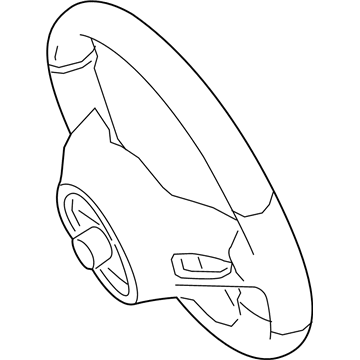 Mercedes-Benz 000-460-50-02-9E38 Steering Wheel