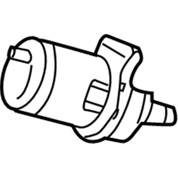 Mercedes-Benz SLC300 Vapor Canister Purge Solenoid - 000-470-49-93