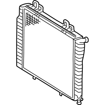 1998 Mercedes-Benz E300 Radiator - 210-500-66-03