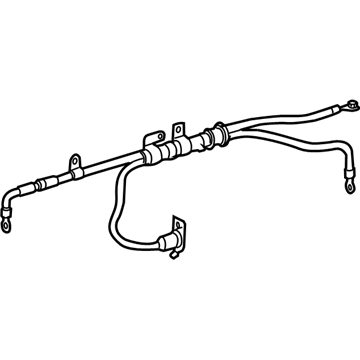 Mercedes-Benz S63 AMG Battery Cables - 221-540-82-32