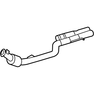 2013 Mercedes-Benz S600 Catalytic Converter - 221-490-67-20