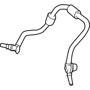 Mercedes-Benz 222-430-05-29-65 Vacuum Hose