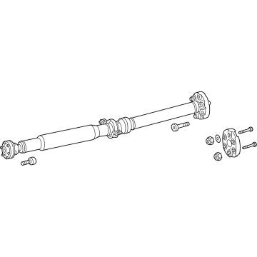 2024 Mercedes-Benz GLS63 AMG Driveshaft - 167-410-81-03