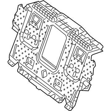 Mercedes-Benz 217-646-05-30 Partition Panel