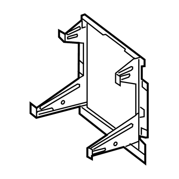 Mercedes-Benz 222-642-00-00 Seat Support Lower Bracket