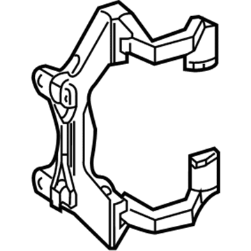 2011 Mercedes-Benz ML63 AMG Brake Caliper Bracket - 164-423-03-06