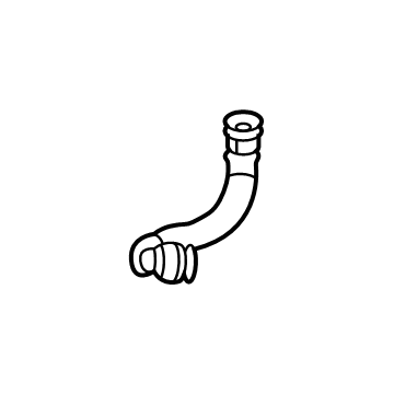 Mercedes-Benz 167-501-36-02 Reservoir Hose