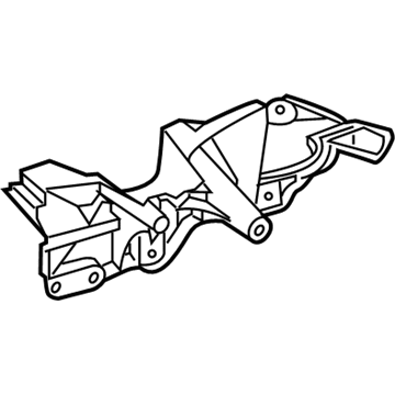 Mercedes-Benz 292-890-06-00 Upper Reinforcement