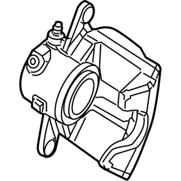 2012 Mercedes-Benz SLK55 AMG Brake Caliper - 172-421-08-98