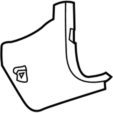 Mercedes-Benz 204-688-00-06-8L35 Cowl Trim