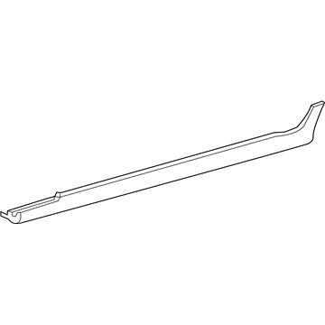 Mercedes-Benz 257-698-08-00-9999 Rocker Molding