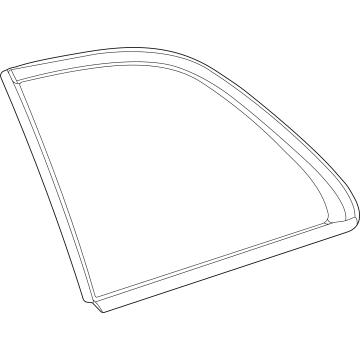 Mercedes-Benz 247-670-48-01 Quarter Glass