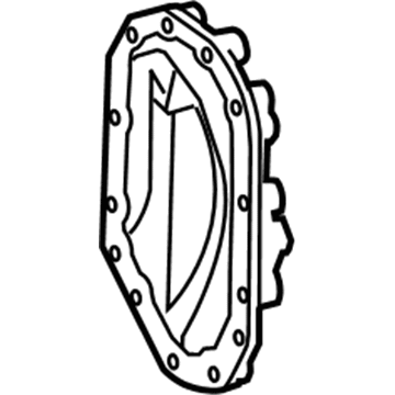 Mercedes-Benz 221-351-09-08 Axle Cover