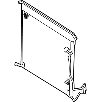 Mercedes-Benz CL500 A/C Condenser - 220-500-04-54