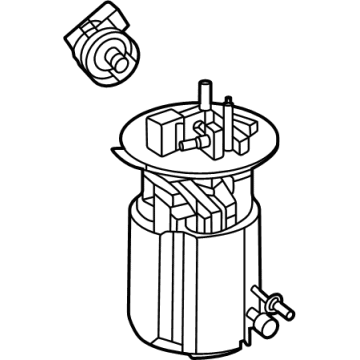 Mercedes-Benz 254-470-23-00 Fuel Pump