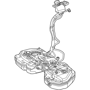 2023 Mercedes-Benz GLC300 Fuel Tank - 254-470-36-01