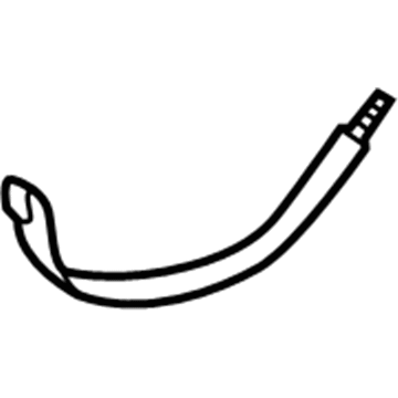 2005 Mercedes-Benz G500 Fuel Tank Strap - 463-470-03-40