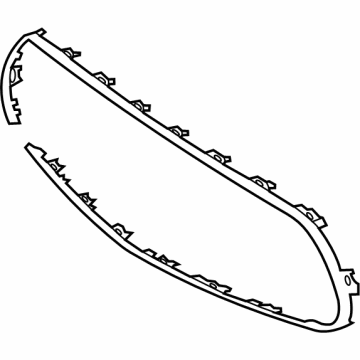 Mercedes-Benz 213-885-65-06 Lower Trim