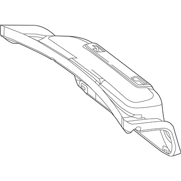 Mercedes-Benz 217-690-13-44-9J36 Trunk Lining