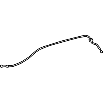 Mercedes-Benz SLK350 Hood Release Cable - 172-880-00-59-64