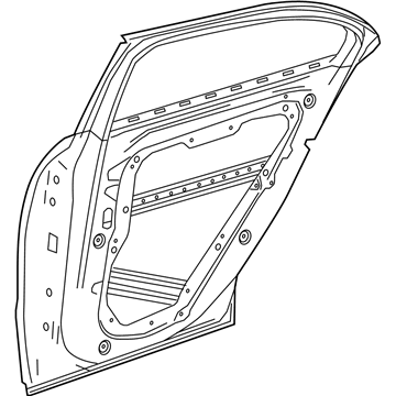 Mercedes-Benz 156-730-01-05-64 Door Shell