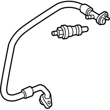 Mercedes-Benz S550 A/C Hose - 222-830-62-02