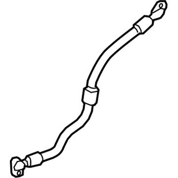 Mercedes-Benz S550 A/C Hose - 222-830-63-02