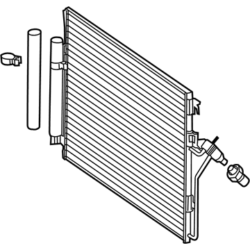 2021 Mercedes-Benz Sprinter 3500 A/C Condenser - 906-500-05-54