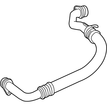 Mercedes-Benz C63 AMG Oil Cooler Hose - 204-270-55-96