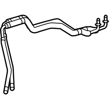 Mercedes-Benz 164-500-71-75 Center Hose