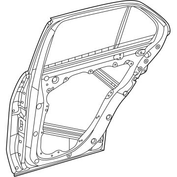 Mercedes-Benz 167-730-37-01 Door Shell