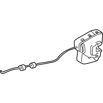 Mercedes-Benz C32 AMG Door Lock - 203-730-03-35