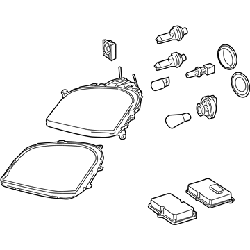 Mercedes-Benz 164-820-21-61-64 Composite Assembly