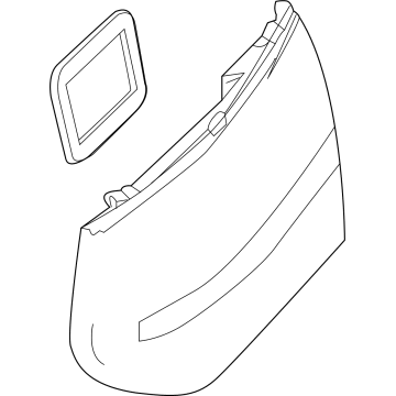 Mercedes-Benz 213-906-15-09 Backup Lamp Assembly