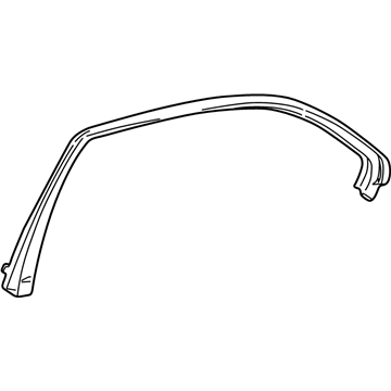 Mercedes-Benz 210-735-01-71-7D66 Window Trim